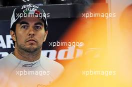 Sergio Perez (MEX) Sahara Force India F1. 12.11.2016. Formula 1 World Championship, Rd 20, Brazilian Grand Prix, Sao Paulo, Brazil, Qualifying Day.