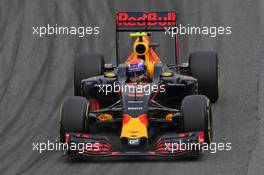 Max Verstappen (NLD) Red Bull Racing RB12. 12.11.2016. Formula 1 World Championship, Rd 20, Brazilian Grand Prix, Sao Paulo, Brazil, Qualifying Day.