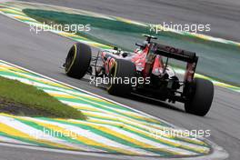 Carlos Sainz Jr (ESP) Scuderia Toro Rosso  12.11.2016. Formula 1 World Championship, Rd 20, Brazilian Grand Prix, Sao Paulo, Brazil, Qualifying Day.