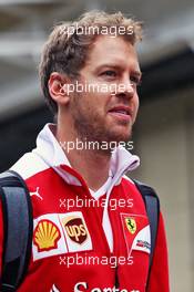 Sebastian Vettel (GER) Ferrari. 12.11.2016. Formula 1 World Championship, Rd 20, Brazilian Grand Prix, Sao Paulo, Brazil, Qualifying Day.