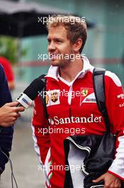 Sebastian Vettel (GER) Ferrari. 13.11.2016. Formula 1 World Championship, Rd 20, Brazilian Grand Prix, Sao Paulo, Brazil, Race Day.
