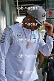 Lewis Hamilton (GBR) Mercedes AMG F1. 10.11.2016. Formula 1 World Championship, Rd 20, Brazilian Grand Prix, Sao Paulo, Brazil, Preparation Day.