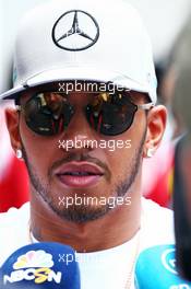Lewis Hamilton (GBR) Mercedes AMG F1. 10.11.2016. Formula 1 World Championship, Rd 20, Brazilian Grand Prix, Sao Paulo, Brazil, Preparation Day.