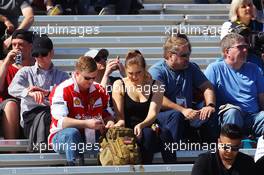 Fans in the grandstand. 10.06.2016. Formula 1 World Championship, Rd 7, Canadian Grand Prix, Montreal, Canada, Practice Day.