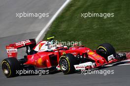 Kimi Raikkonen (FIN) Ferrari SF16-H. 10.06.2016. Formula 1 World Championship, Rd 7, Canadian Grand Prix, Montreal, Canada, Practice Day.
