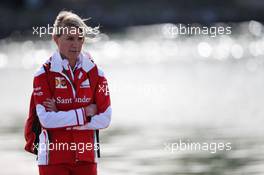 Britta Roeske (AUT) Ferrari Press Officer. 10.06.2016. Formula 1 World Championship, Rd 7, Canadian Grand Prix, Montreal, Canada, Practice Day.