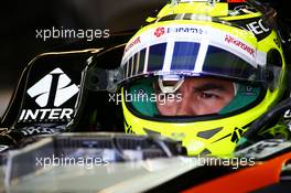Sergio Perez (MEX) Sahara Force India F1 VJM09. 10.06.2016. Formula 1 World Championship, Rd 7, Canadian Grand Prix, Montreal, Canada, Practice Day.
