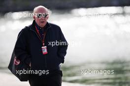 Nigel Roebuck (GBR) Journalist. 10.06.2016. Formula 1 World Championship, Rd 7, Canadian Grand Prix, Montreal, Canada, Practice Day.