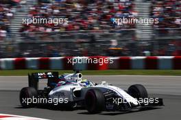 Felipe Massa (BRA) Williams FW38. 10.06.2016. Formula 1 World Championship, Rd 7, Canadian Grand Prix, Montreal, Canada, Practice Day.