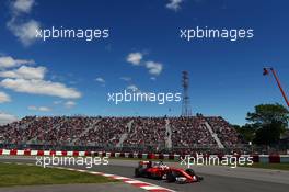 Sebastian Vettel (GER) Ferrari SF16-H. 10.06.2016. Formula 1 World Championship, Rd 7, Canadian Grand Prix, Montreal, Canada, Practice Day.