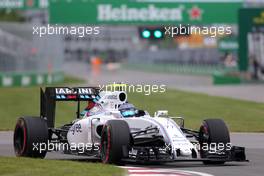 Valtteri Bottas (FIN), Williams F1 Team  10.06.2016. Formula 1 World Championship, Rd 7, Canadian Grand Prix, Montreal, Canada, Practice Day.