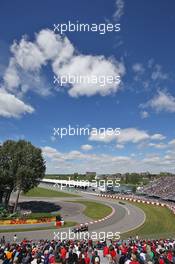 Sergio Perez (MEX) Sahara Force India F1 VJM09. 10.06.2016. Formula 1 World Championship, Rd 7, Canadian Grand Prix, Montreal, Canada, Practice Day.