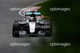 Lewis Hamilton (GBR) Mercedes AMG F1 W07 Hybrid. 10.06.2016. Formula 1 World Championship, Rd 7, Canadian Grand Prix, Montreal, Canada, Practice Day.