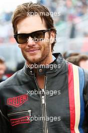 Tom Brady (USA) New England Patriots Quarterback on the grid. 12.06.2016. Formula 1 World Championship, Rd 7, Canadian Grand Prix, Montreal, Canada, Race Day.