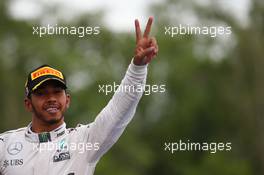 1st place Lewis Hamilton (GBR) Mercedes Petronas AMG F1. 12.06.2016. Formula 1 World Championship, Rd 7, Canadian Grand Prix, Montreal, Canada, Race Day.