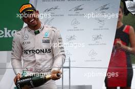 1st for Lewis Hamilton (GBR) Mercedes AMG F1 W07. 12.06.2016. Formula 1 World Championship, Rd 7, Canadian Grand Prix, Montreal, Canada, Race Day.