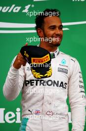 1st for Lewis Hamilton (GBR) Mercedes AMG F1 W07. 12.06.2016. Formula 1 World Championship, Rd 7, Canadian Grand Prix, Montreal, Canada, Race Day.