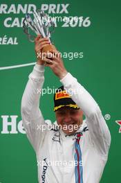 3rd place Valtteri Bottas (FIN) Williams Martini Racing FW38. 12.06.2016. Formula 1 World Championship, Rd 7, Canadian Grand Prix, Montreal, Canada, Race Day.
