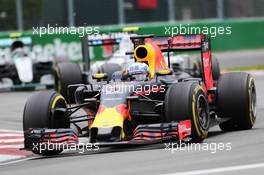 Daniel Ricciardo (AUS) Red Bull Racing RB12. 12.06.2016. Formula 1 World Championship, Rd 7, Canadian Grand Prix, Montreal, Canada, Race Day.