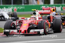 Kimi Raikkonen (FIN) Ferrari SF16-H. 12.06.2016. Formula 1 World Championship, Rd 7, Canadian Grand Prix, Montreal, Canada, Race Day.