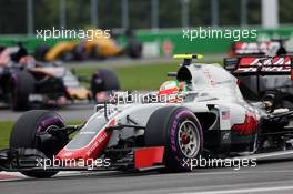 Esteban Gutierrez (MEX) Haas F1 Team VF-16. 12.06.2016. Formula 1 World Championship, Rd 7, Canadian Grand Prix, Montreal, Canada, Race Day.