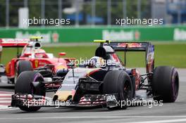 Carlos Sainz Jr (ESP) Scuderia Toro Rosso STR11. 12.06.2016. Formula 1 World Championship, Rd 7, Canadian Grand Prix, Montreal, Canada, Race Day.