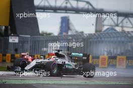 Lewis Hamilton (GBR) Mercedes AMG F1 W07 Hybrid. 12.06.2016. Formula 1 World Championship, Rd 7, Canadian Grand Prix, Montreal, Canada, Race Day.