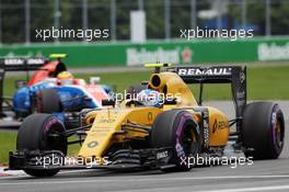 Jolyon Palmer (GBR) Renault Sport F1 Team RS16. 12.06.2016. Formula 1 World Championship, Rd 7, Canadian Grand Prix, Montreal, Canada, Race Day.