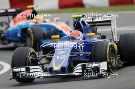 Felipe Nasr (BRA) Sauber C35. 12.06.2016. Formula 1 World Championship, Rd 7, Canadian Grand Prix, Montreal, Canada, Race Day.