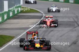 Daniel Ricciardo (AUS) Red Bull Racing RB12. 12.06.2016. Formula 1 World Championship, Rd 7, Canadian Grand Prix, Montreal, Canada, Race Day.