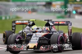 Daniil Kvyat (RUS) Scuderia Toro Rosso STR11. 12.06.2016. Formula 1 World Championship, Rd 7, Canadian Grand Prix, Montreal, Canada, Race Day.