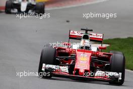 Sebastian Vettel (GER) Ferrari SF16-H. 12.06.2016. Formula 1 World Championship, Rd 7, Canadian Grand Prix, Montreal, Canada, Race Day.