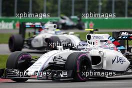 Valtteri Bottas (FIN) Williams FW38. 12.06.2016. Formula 1 World Championship, Rd 7, Canadian Grand Prix, Montreal, Canada, Race Day.