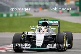 Lewis Hamilton (GBR) Mercedes AMG F1 W07 Hybrid. 12.06.2016. Formula 1 World Championship, Rd 7, Canadian Grand Prix, Montreal, Canada, Race Day.