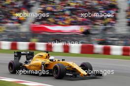 Kevin Magnussen (DEN) Renault Sport F1 Team RS16. 12.06.2016. Formula 1 World Championship, Rd 7, Canadian Grand Prix, Montreal, Canada, Race Day.