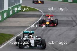 Lewis Hamilton (GBR) Mercedes AMG F1 W07 Hybrid. 12.06.2016. Formula 1 World Championship, Rd 7, Canadian Grand Prix, Montreal, Canada, Race Day.