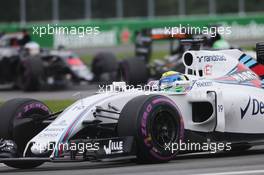 Felipe Massa (BRA) Williams FW38. 12.06.2016. Formula 1 World Championship, Rd 7, Canadian Grand Prix, Montreal, Canada, Race Day.