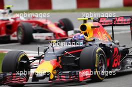 Max Verstappen (NLD) Red Bull Racing RB12. 12.06.2016. Formula 1 World Championship, Rd 7, Canadian Grand Prix, Montreal, Canada, Race Day.