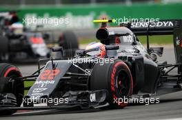 Jenson Button (GBR) McLaren MP4-31. 11.06.2016. Formula 1 World Championship, Rd 7, Canadian Grand Prix, Montreal, Canada, Qualifying Day.