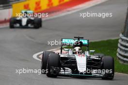 Lewis Hamilton (GBR) Mercedes AMG F1 W07 Hybrid. 11.06.2016. Formula 1 World Championship, Rd 7, Canadian Grand Prix, Montreal, Canada, Qualifying Day.