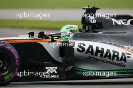 Nico Hulkenberg (GER) Sahara Force India F1 VJM09. 11.06.2016. Formula 1 World Championship, Rd 7, Canadian Grand Prix, Montreal, Canada, Qualifying Day.