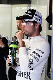 Sergio Perez (MEX) Sahara Force India F1. 11.06.2016. Formula 1 World Championship, Rd 7, Canadian Grand Prix, Montreal, Canada, Qualifying Day.