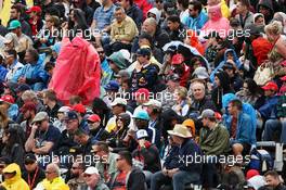 Fans in the grandstand. 11.06.2016. Formula 1 World Championship, Rd 7, Canadian Grand Prix, Montreal, Canada, Qualifying Day.