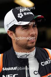 Sergio Perez (MEX) Sahara Force India F1. 11.06.2016. Formula 1 World Championship, Rd 7, Canadian Grand Prix, Montreal, Canada, Qualifying Day.