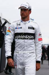 Jenson Button (GBR) McLaren Honda F1 Team MP4-31. 11.06.2016. Formula 1 World Championship, Rd 7, Canadian Grand Prix, Montreal, Canada, Qualifying Day.