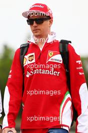 Kimi Raikkonen (FIN) Ferrari. 11.06.2016. Formula 1 World Championship, Rd 7, Canadian Grand Prix, Montreal, Canada, Qualifying Day.