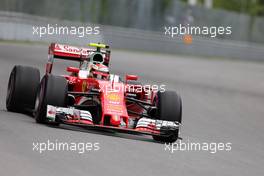Kimi Raikkonen (FIN), Scuderia Ferrari  11.06.2016. Formula 1 World Championship, Rd 7, Canadian Grand Prix, Montreal, Canada, Qualifying Day.