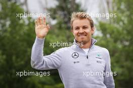 Nico Rosberg (GER) Mercedes AMG F1. 09.06.2016. Formula 1 World Championship, Rd 7, Canadian Grand Prix, Montreal, Canada, Preparation Day.