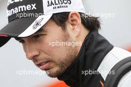 Sergio Perez (MEX) Sahara Force India F1. 09.06.2016. Formula 1 World Championship, Rd 7, Canadian Grand Prix, Montreal, Canada, Preparation Day.
