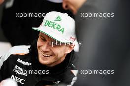 Nico Hulkenberg (GER) Sahara Force India F1 with fans. 09.06.2016. Formula 1 World Championship, Rd 7, Canadian Grand Prix, Montreal, Canada, Preparation Day.